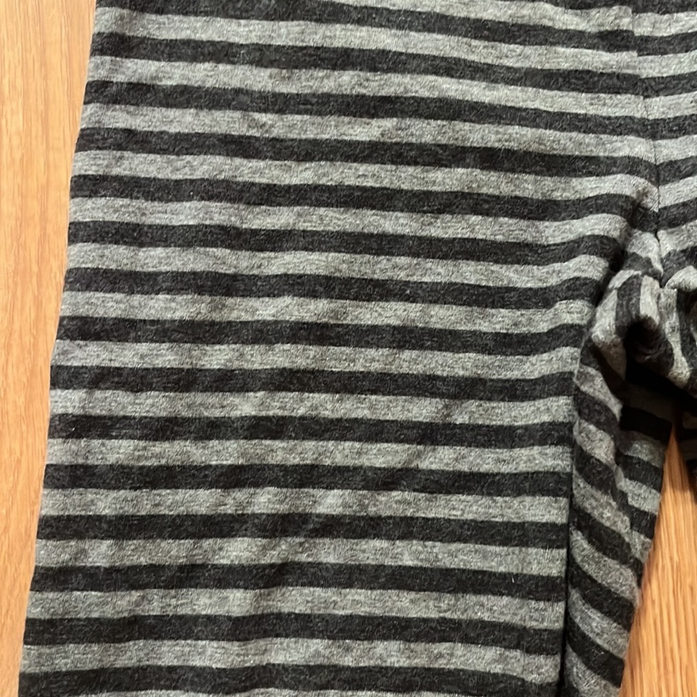Gray Striped American Eagle Leggings - Picture 2 of 4